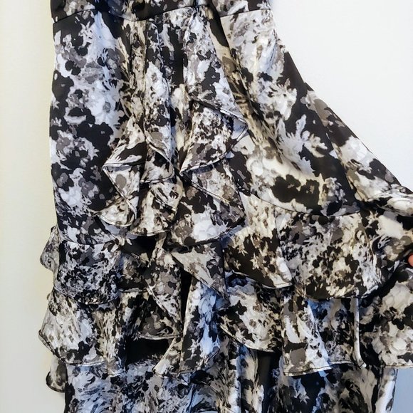 Jacob Belted Ruffle Mini Dress, Sz M - Picture 7 of 11